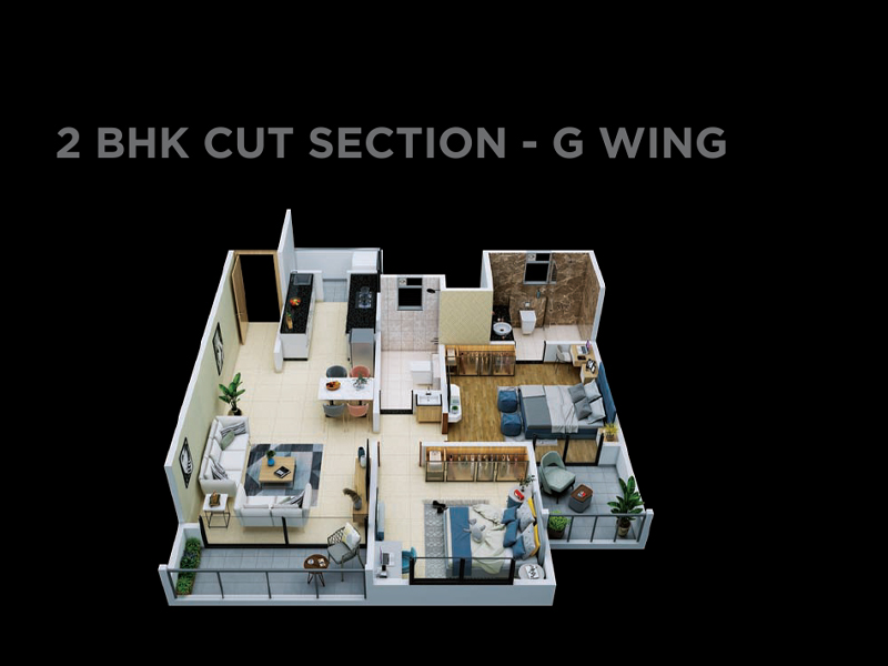 Floor plan of Venkatesh Midori Towers &mdash; photo gallery, images, brochure, amenities, cost sheet, price breakup, availability details, RERA number, RERA certificate, possession date, layout plan, logo, floor plan, master plan, and location map showcasing project highlights and features.