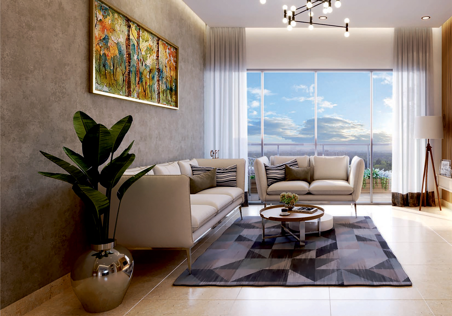 Exterior view of Venkatesh Midori Towers &mdash; photo gallery, images, brochure, amenities, cost sheet, price breakup, availability details, RERA number, RERA certificate, possession date, layout plan, logo, floor plan, master plan, and location map showcasing project highlights and features.