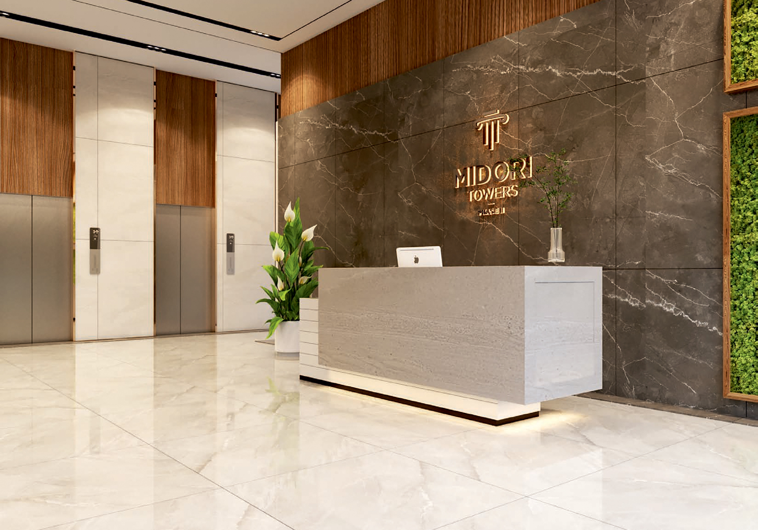 Exterior view of Venkatesh Midori Towers &mdash; photo gallery, images, brochure, amenities, cost sheet, price breakup, availability details, RERA number, RERA certificate, possession date, layout plan, logo, floor plan, master plan, and location map showcasing project highlights and features.